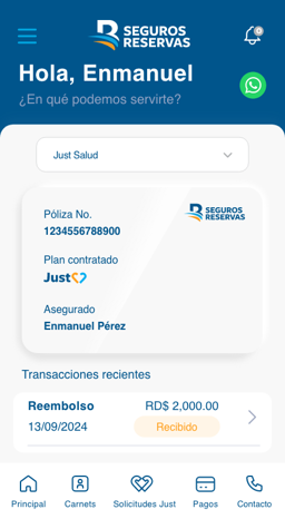Imagen del app App Seguros Reservas